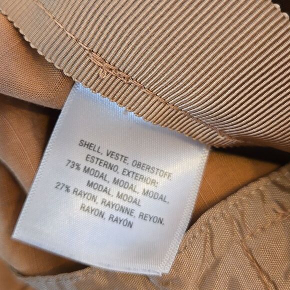 Elevenses Anthropologie Tan Wide Leg Gauchos Culottes Pants - Picture 7 of 7